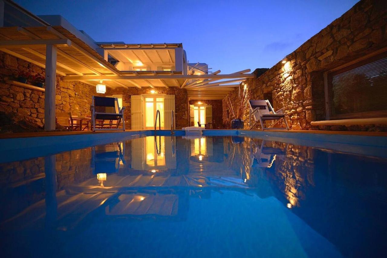 Allaya,Panormos Villa Private Pool Luaran gambar