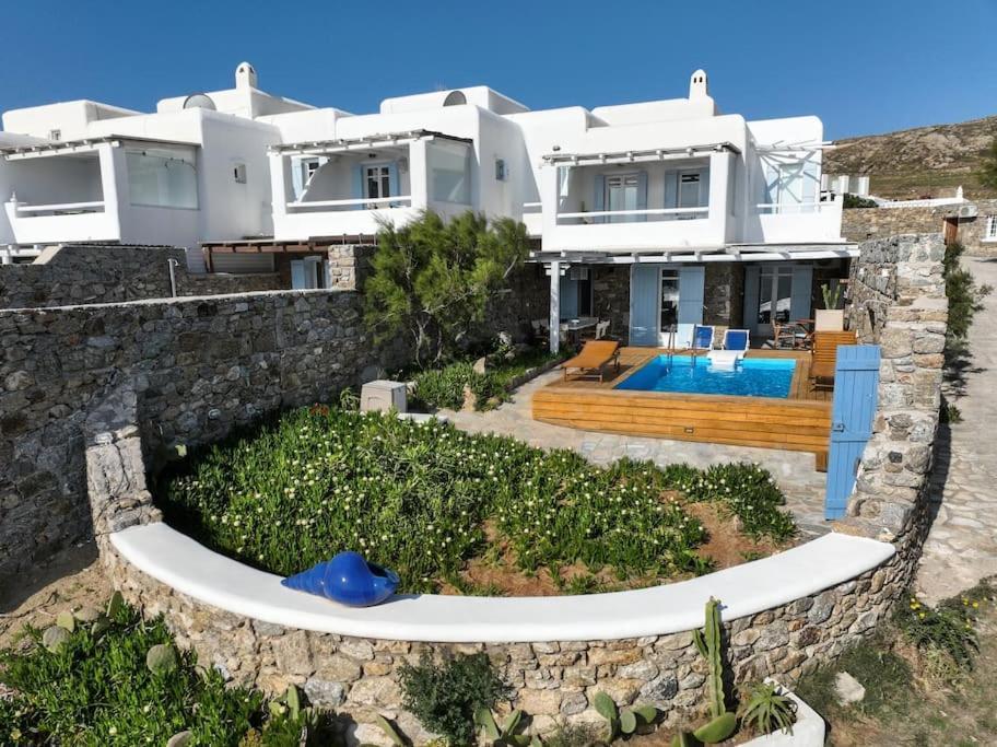Allaya,Panormos Villa Private Pool Luaran gambar