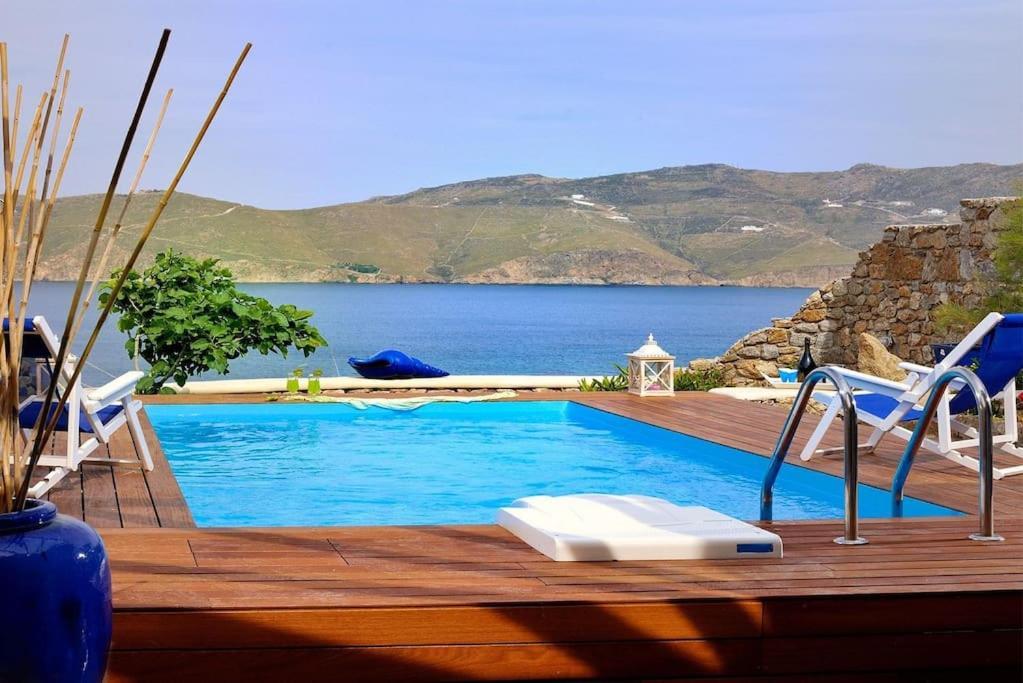 Allaya,Panormos Villa Private Pool Luaran gambar