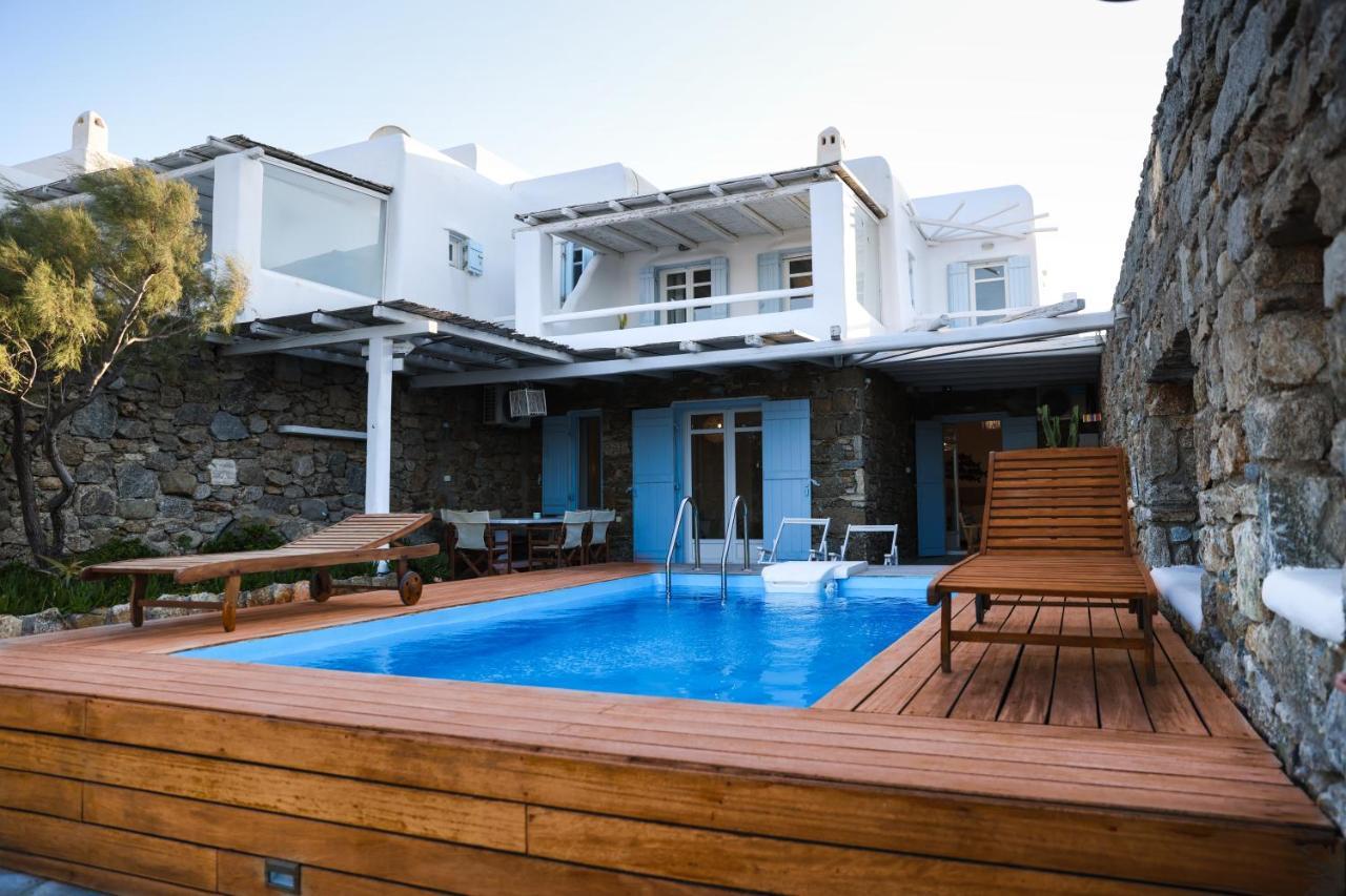Allaya,Panormos Villa Private Pool Luaran gambar